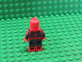 Lego Minifigure Marvel Spider-Man 76067, Black Web Pattern Civil War CW26