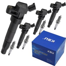 KSU Coil pack Spark Plug compatible with Hyundai Sonata 2.4L L4 2008 2009 2...