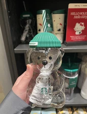 Starbucks 2026 Bearista Cup Glass Cup Limited Edition Bear Tumbler Winter Bottle