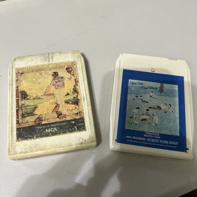Elton John 8-Track Tapes Lot Of 2 Blue Moves  & Goodbye Yellow Brick Road Tested