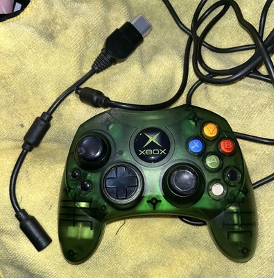 Original Xbox Controller S Translucent Green OEM (Untested)