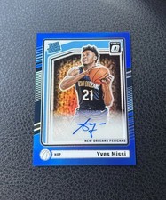 2024-25 Panini Donruss Optic - Rated Rookie Signatures Yves Missi #342 Blue /49