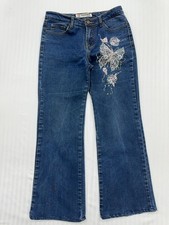 Dishwens Jeans Women Blue Wide Leg Medium Wash Size Regular Great Fit