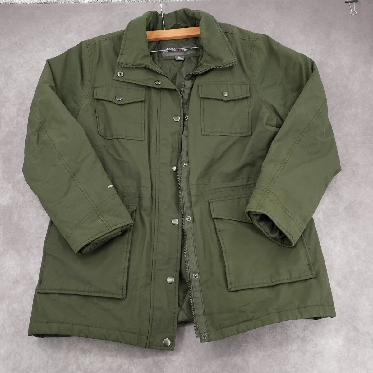 Parka en taffetas imperméable, vert | Max Mara