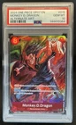 2024 One Piece Monkey.D.Dragon Alternate Art #OP07-015 PSA 10 GEM MINT