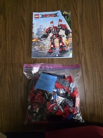 LEGO Ninjago Movie 70615 Fire Mech - Mech Only w/ Manual - No Minifigures