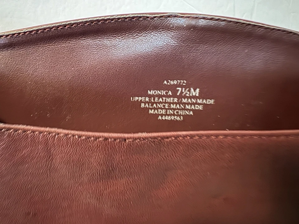 Botas de montar Isaac Mizrahi Live caña alta talla 7,5 Monica negras marrones nuevas sin caja cuero - Imagen 4 de 4