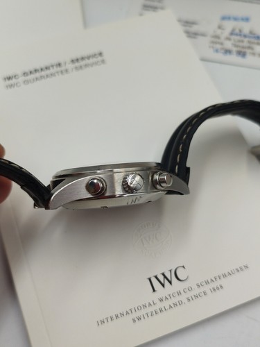 IWC Chronograph Pilot Watch Fliegeruhr Ref 3706 3093098 Boxed Paperwork Working - Picture 5 of 20