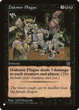 Dakmor Plague - The List Reprints - U - #nan - NM