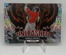 2023 Panini Donruss Robert Hassell Unleashed Insert #U17 Silver Pandora Parallel