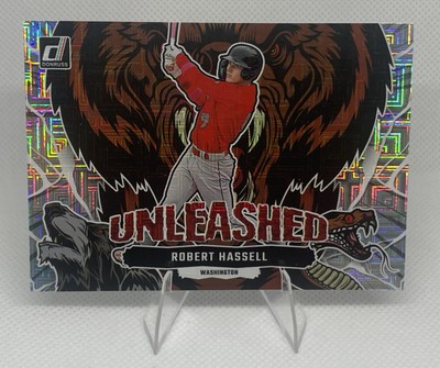 2023 Panini Donruss Robert Hassell Unleashed Insert #U17 Silver Pandora Parallel