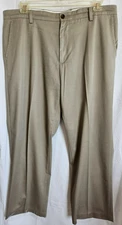DOCKERS CLASSIC FIT CASUAL MEN PANTS FLAT FRONT KHAKI TAN SIZE 38X29 # 4693