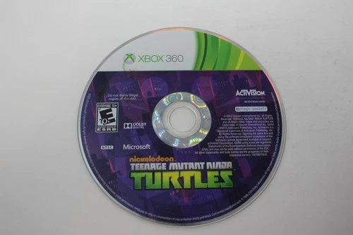 Teenage Mutant Ninja Turtles Microsoft Xbox 360 2013 Disc Only
