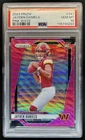 2024 Panini Prizm Jayden Daniels RC Pink Wave Rookie #347 Commanders PSA 10