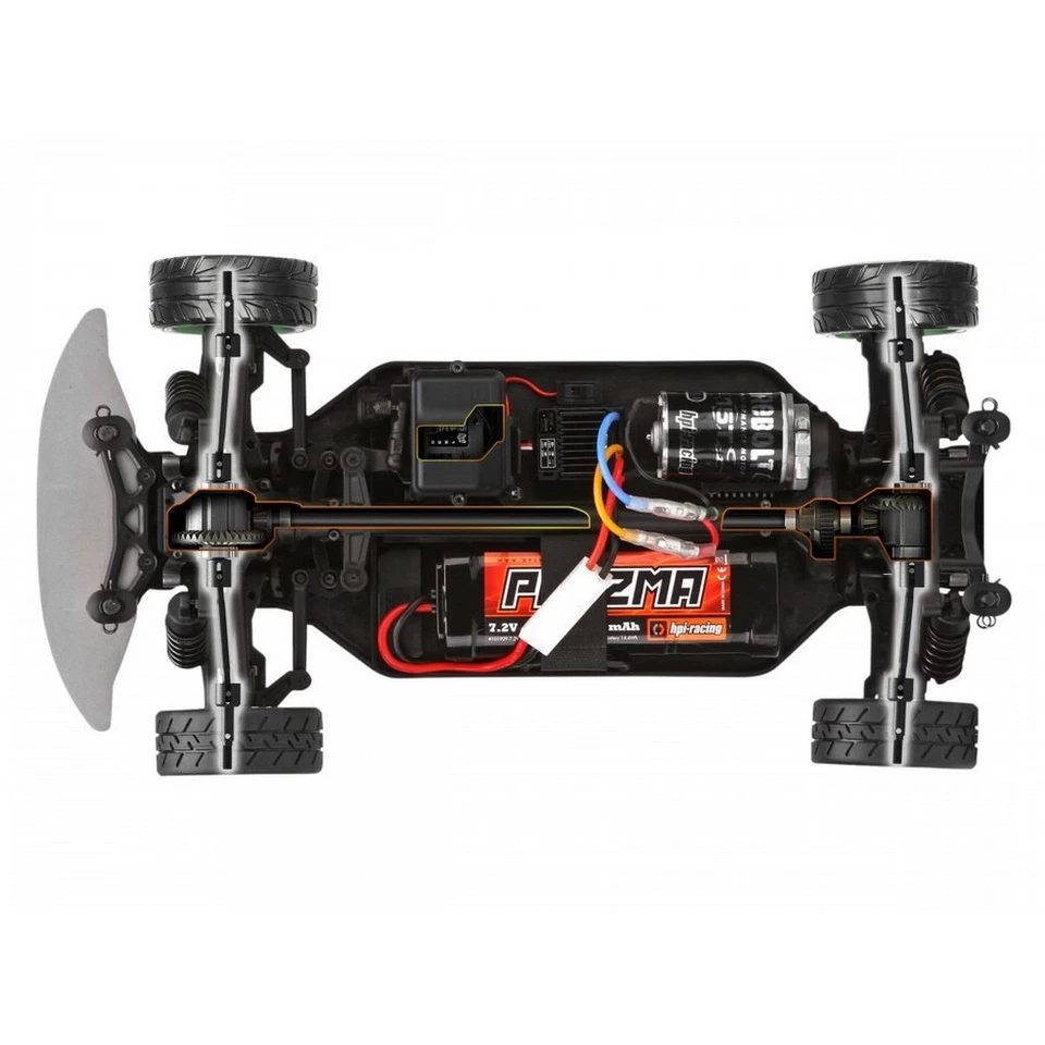 HPI H120094 Sport 3 Drift VGJR Fun Haver Mustang V2 118869 - Bild 3 von 4