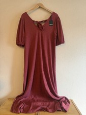 Simply Be Burgundy Textured Jersey Maxi Dress - UK Size 12 - Brand New (YL10)