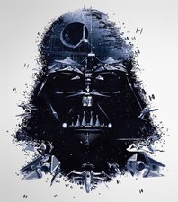 Star Wars Darth Vader Iron On Transfer - T-Shirt + Light & Dark Color Fabrics #1