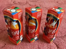 London Olympic Coca Cola Bottles Set Of Three