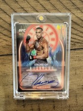 Topps 2025 Midnight UFC Stroke of Midnight Autograph Carlos Ulberg #SMA-CU /75