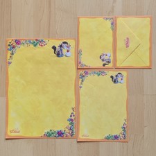 Diddl Sammlungsaufl&ouml;sung - Diddlina & Galupy Briefpapier A4 + A5 + 2 Umschl&auml;ge