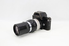 Vintage Nikon F Photomic FTN Nikkor 200mm f/4 Lens Black SLR