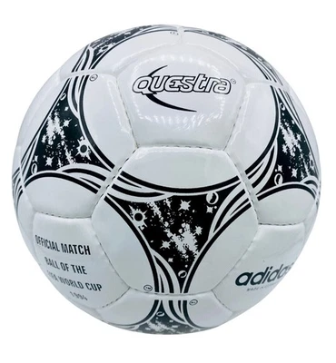 BALL Balón de fútbol Questra 1994 oficial de la Copa Mundial de la FIFA partido de colección talla 5