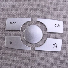 1set Console Multimedia Button Cover Trim fit for Mercedes Benz ML GL Class