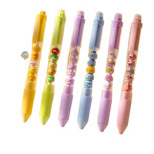 2Packs Push Action Neutral Ballpoint Pen Set kbx-6290a Style Randomized