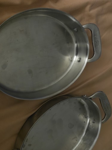 All-Clad Gourmet Accessories, Stainless Steel Mini Oval Bakers 2-piece set, 7... - Picture 2 of 4