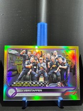 2022 Topps Chrome Formula 1 - Max Verstappen Gold/Purple Refractor #155 NM-MT