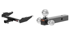 CURT Trailer Hitch Class 4 Receiver & Multi-Ball Mount Tow Package - 14081 45655