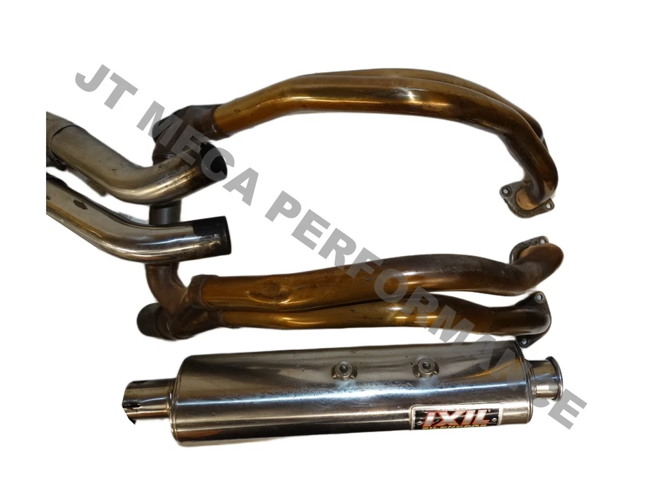 ECHAPPEMENT AVEC SILENCIEUX IXIL KAWASAKI Z1000 2003/2006 391780008 180910019 - Photo 3/4