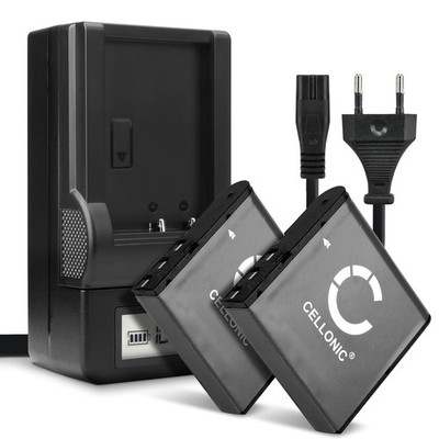 2x Akku für Kodak PIXPRO AZ421 PIXPRO AZ525 PIXPRO AZ501 950mAh + Ladegerät