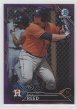 2016 Bowman Chrome Prospects Purple Refractor 224/250 AJ Reed #BCP92 y0i