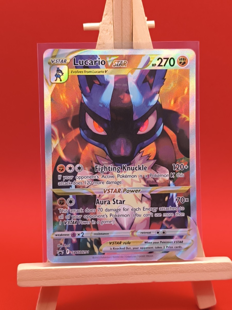 2020 STAR★CARD S-03 JUMBO Pokemon Trading ZACIAN V-Union TCG Full Art Black Star