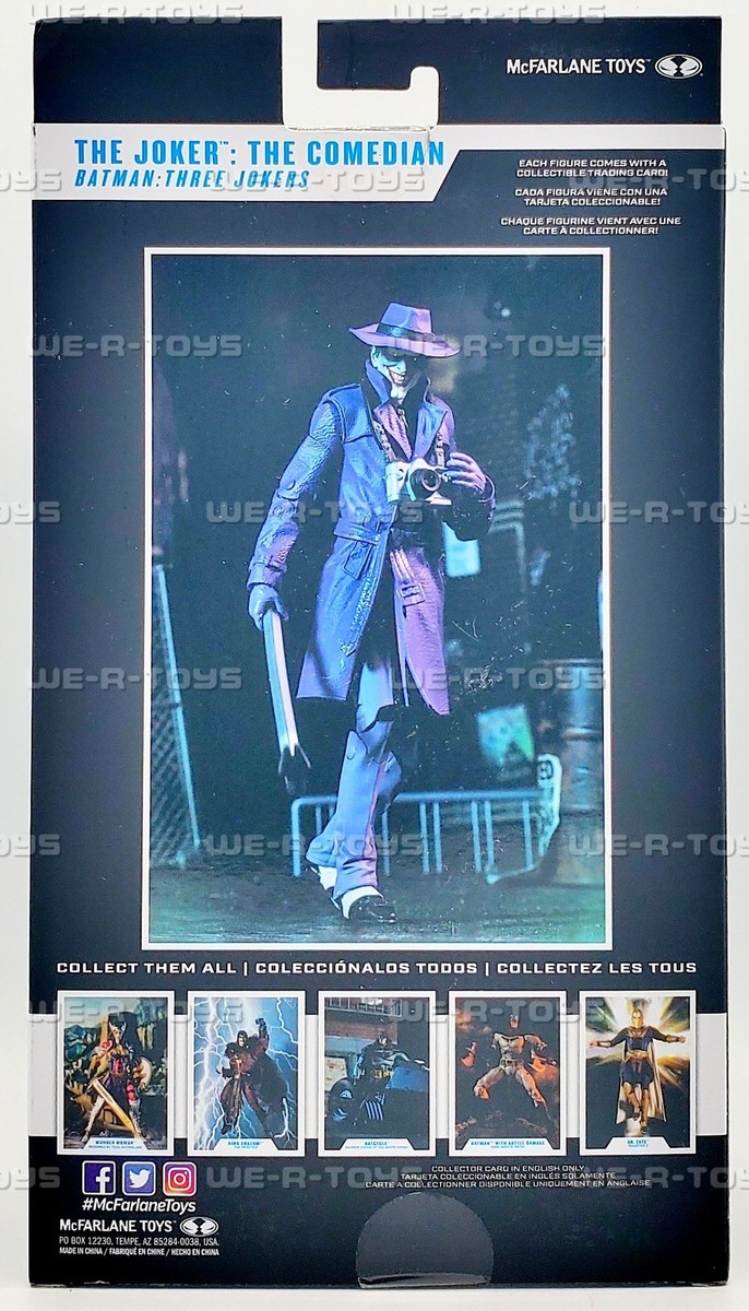 McFarlane Toys DC Multiverse The Joker Action Figure - The Comedian From Batman: Three Jokers With Accessories