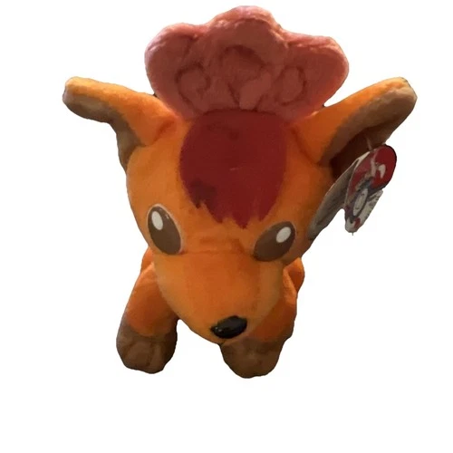Vintage 98 KFC Pokemon Vulpix #37 Plush Stuffed Animal Toy w Tags Special Edit