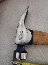 Vtg VAUGHAN CF1 23 OZ. WAFFLE FACE FRAMING HAMMER W/LONG 17.75