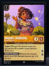 Disney Lorcana EN 4 MIRABEL MADRIGAL Gift Family 18 Super Rare  BUY 4 40 OFF