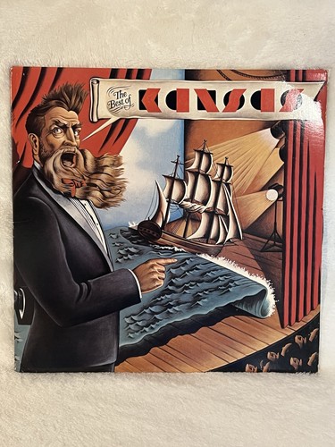 The Best of Kansas Vinyl Record LP CBS 1984 Pressing