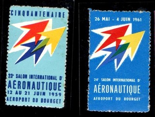 LE BOURGET Salon de l'Aéronautique 1959 1961