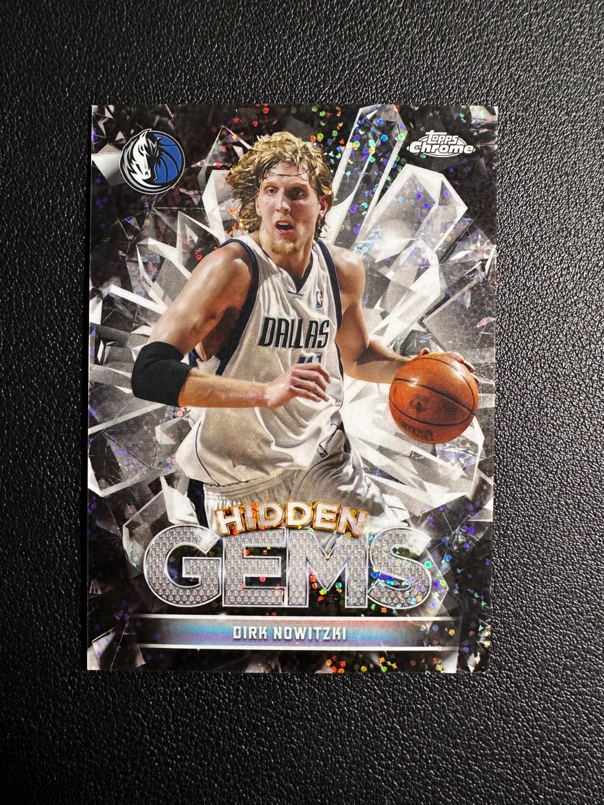 2025-26 Topps Chrome Basketball #HG-6 Dirk Nowitzki Hidden Gems SSP  BRFAN