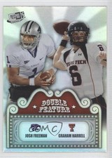 2009 Press Pass Signature Edition Double Feature Josh Freeman Graham Harrell 0a7