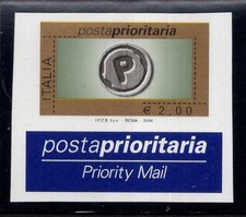 2004 Priority Post Euro 2 not serrated MNH