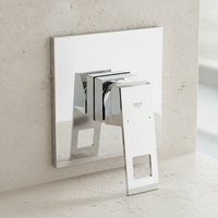 Grohe Eh-Brausebatterie Eurocube 24061 FMS FüR Rapido Smartbox Chrom 24061000