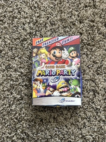 *CIB*Mario Party E-Reader Card Game for Nintendo Game Boy Advance 2003 Edition