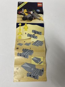VINTAGE 1985 Legoland Space system 6847 SPACE DOZER