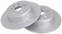 2X Bremsscheibe A.B.S. 16616 FüR Toyota Celica 4WD ST185