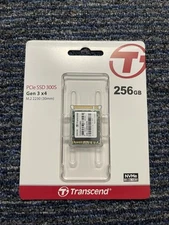 256GB Transcend PCIe SSD Gen 3 x4 M.2 2230 (30mm) NVMe Rev 1.3 MTE300S