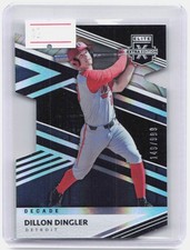 2020 Panini Elite Extra Edition #38 Dillon Dingler 203rd Decade Die Cut #/999